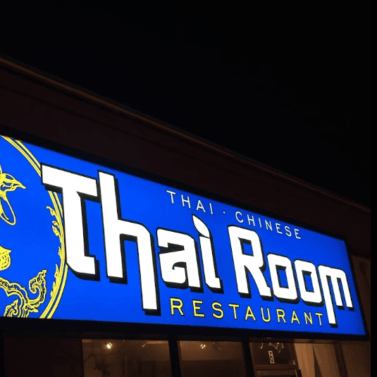 Thai Room restaurant sign